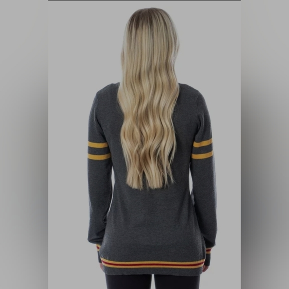 Harry Potter Gryffindor Gray Cardigan XS - Picture 4 of 10